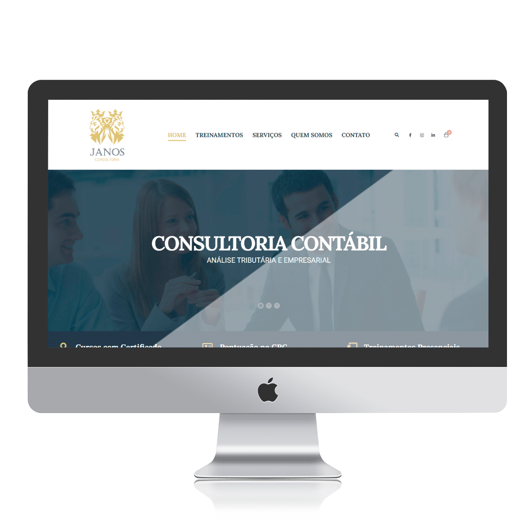 Loja Virtual Janos Consultoria por Clicsites